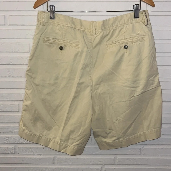 Tommy Bahama Pale Yellow Cotton Blend Shorts, Men’s Size 34 - Picture 5 of 8